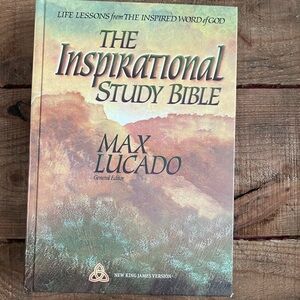 The Inspirational study Bible Max Lucaso new King James Version